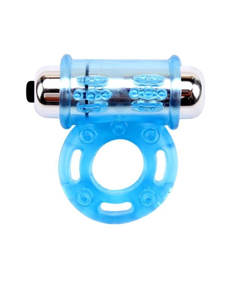 vibrant bull ring-blue