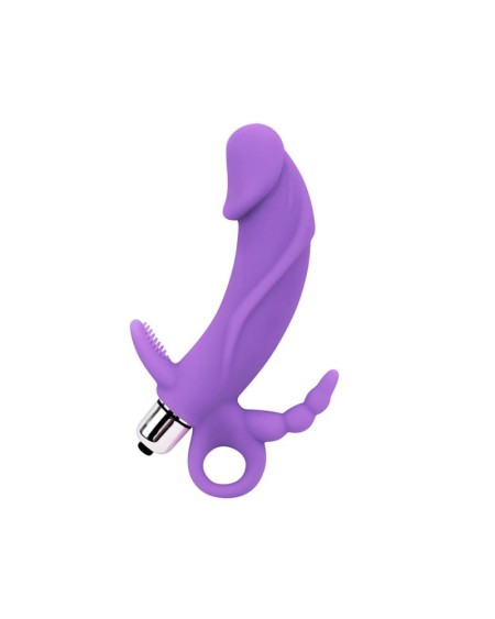 stimulator venus 4.7 x 3.7 cm silicone violet
