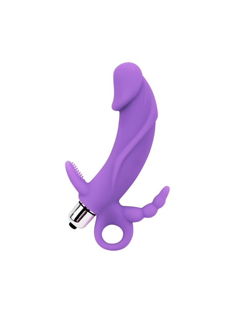 stimulator venus 4.7 x 3.7 cm silicone violet