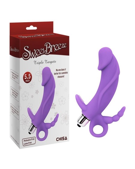 stimulator venus 4.7 x 3.7 cm silicone violet
