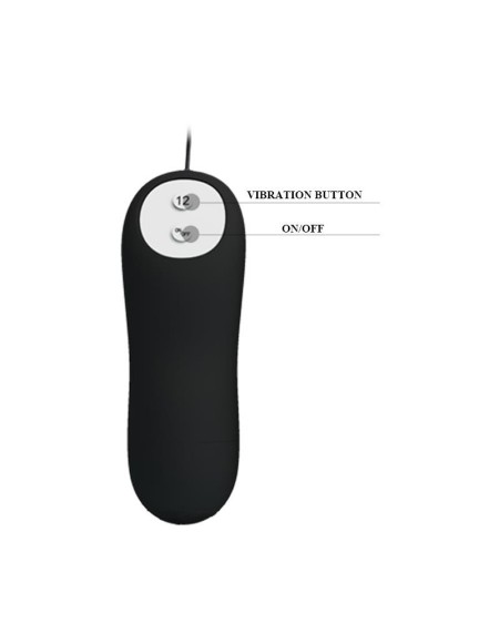 anal plug noir anchor with remote control