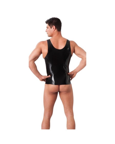 sleeveless t-shirt latex