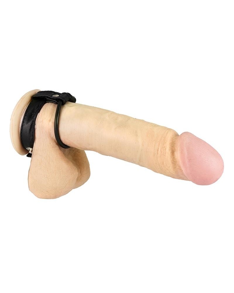 bondage play penis and ball strap