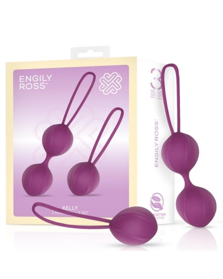 kelly kegel balls silicone violet