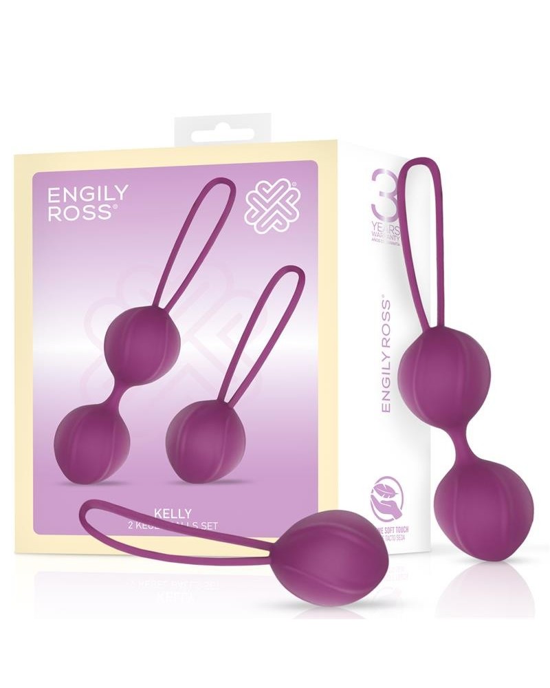 kelly kegel balls silicone violet