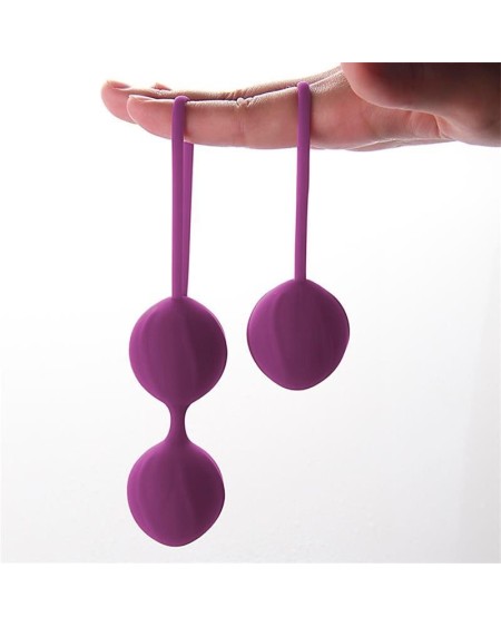 kelly kegel balls silicone violet