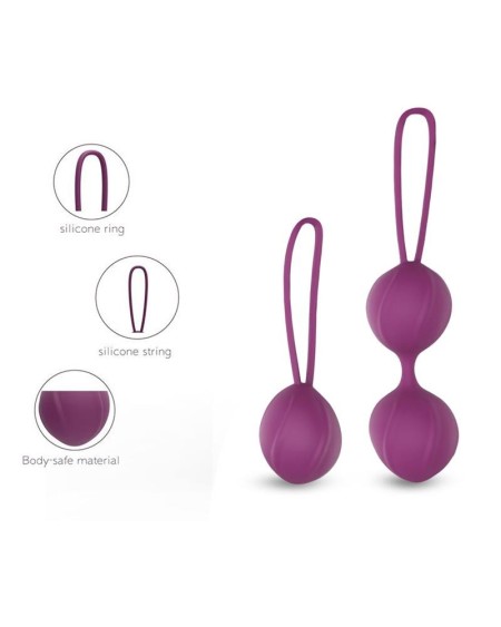 kelly kegel balls silicone violet