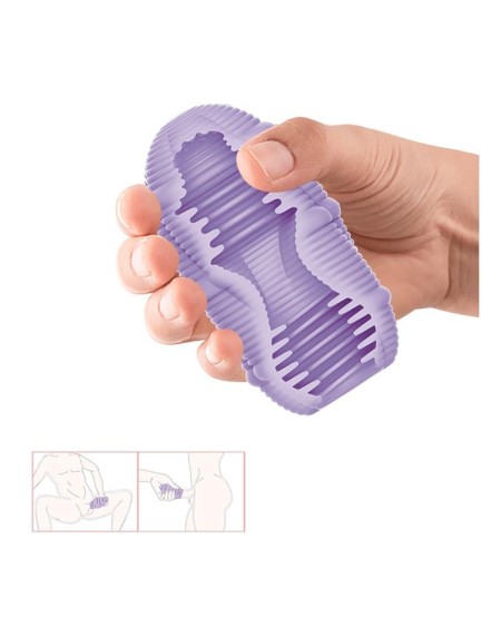 smooth stripes cupid-x masturbator egg