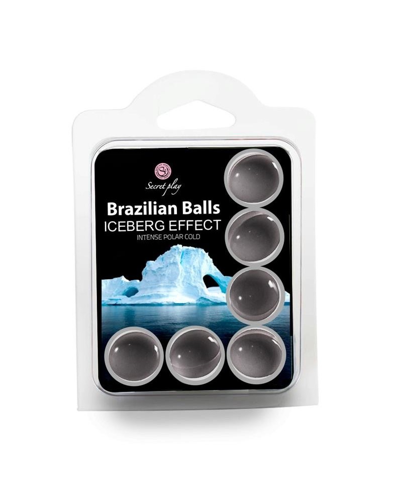 set 6 brazilian balls iceberg cold effect