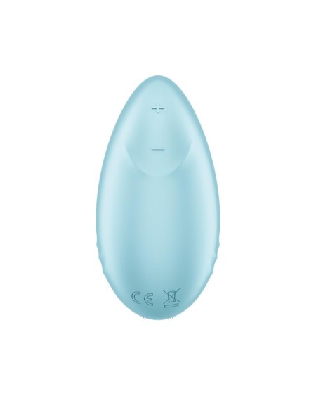 tropical tip with app satisfyer connect light blue