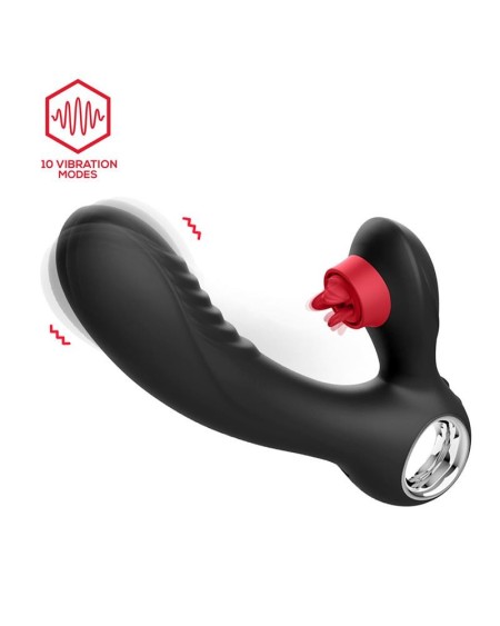 niza vibe with heating and clitoris triple tongue