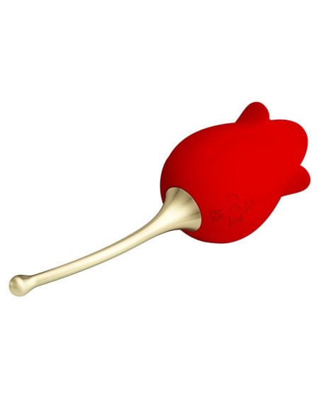 rose lover licking and vibrant stimulator