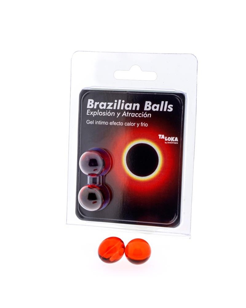 set 2 brazilian balls heat and cold effect