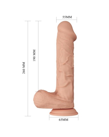 réaliste dildo with ventouse cup bergrisi 10.2