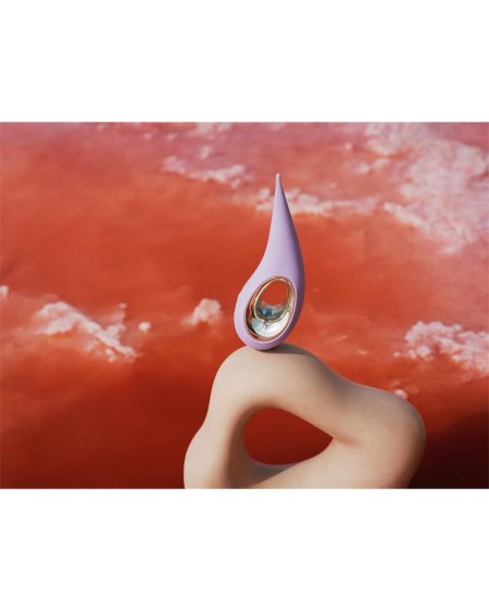 clitoris stimulator lelo dot lilac