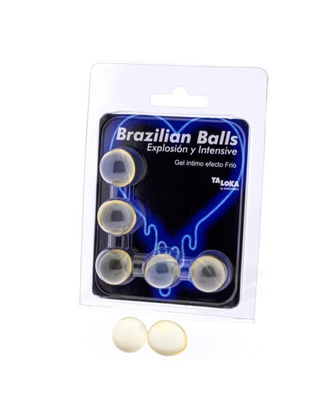 set 5 brazilian balls vibration and cold efect
