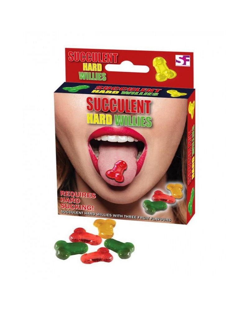 fruit flavor succulent rigide willies candy