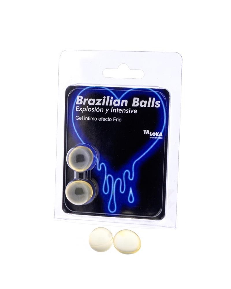set 2 brazilian balls vibrator and cold efect