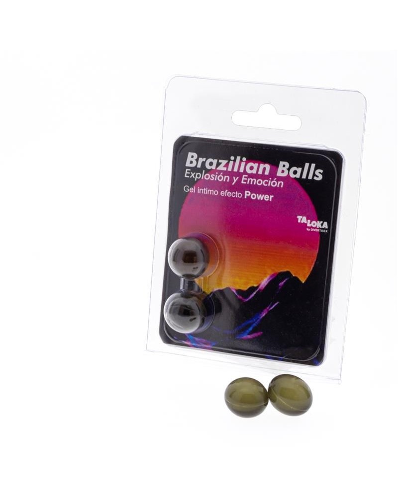 set 2 brazilian balls gel power efect