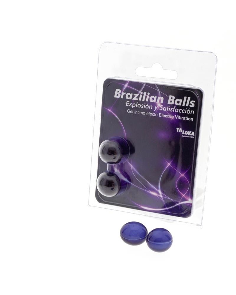 set 2 brazilian balls electric vibration effect