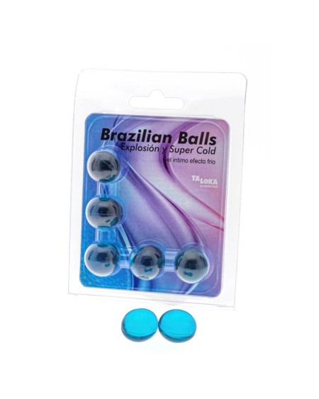 set 5 brazilian balls gel cold effect