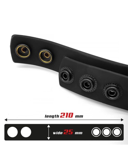 solid silicone adjustable strip cock ring 15-21 cm