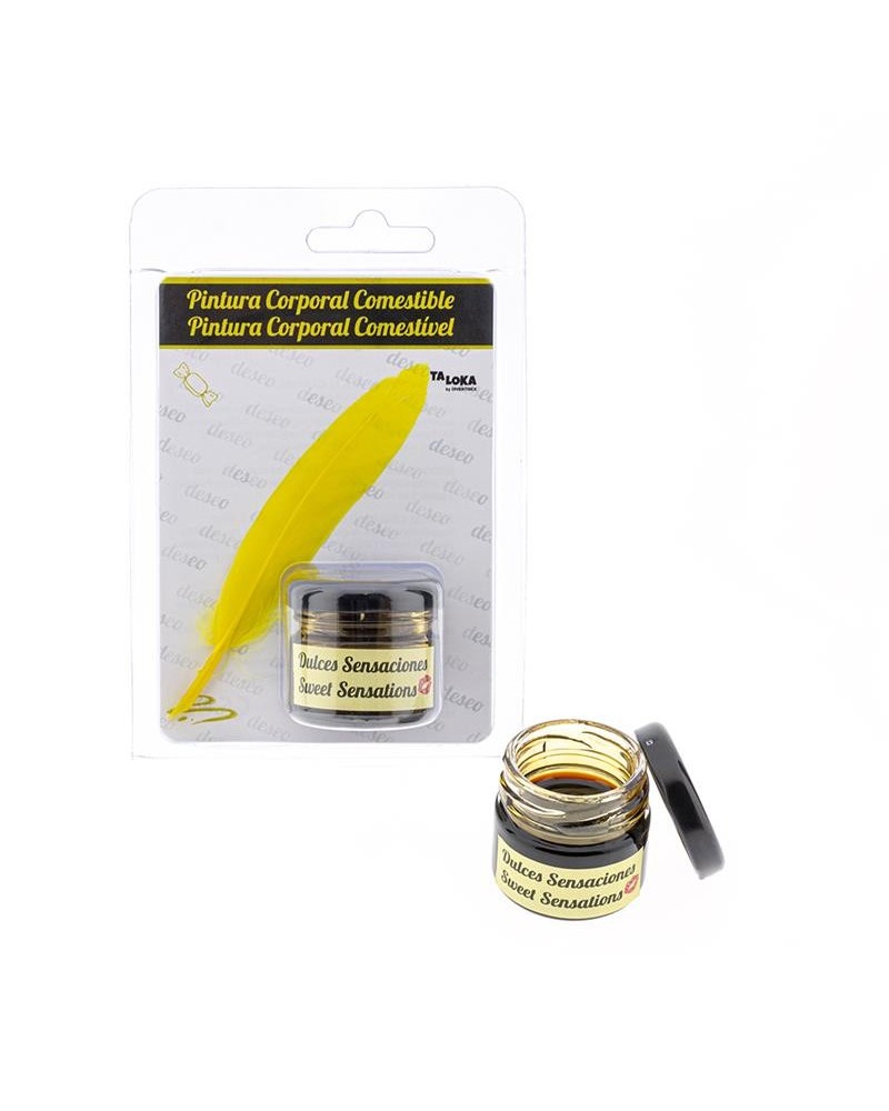 kissable body paint caramel flavor