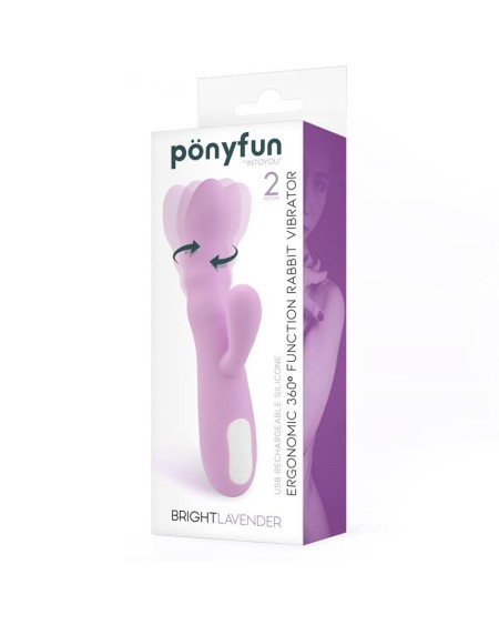 brightlavender vibe and rotator double motor 360o usb silicone