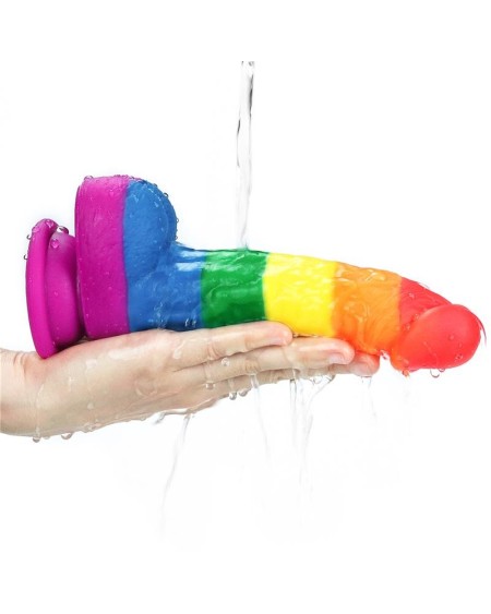 dildo prider 8 liquid silicone lgbt