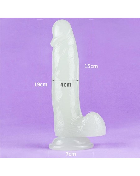 dildo lumino 7.5 blue light