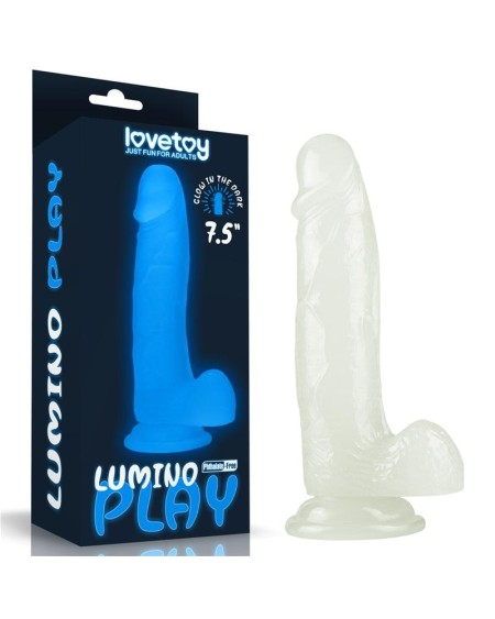 dildo lumino 7.5 blue light