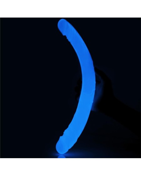 double dildo lumino 14.5 blue light