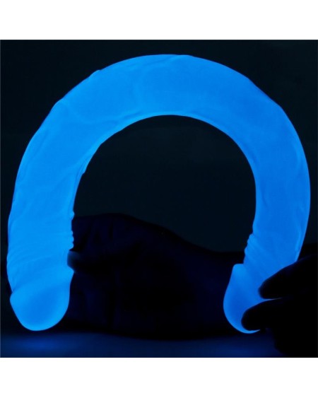 double dildo lumino 14.5 blue light