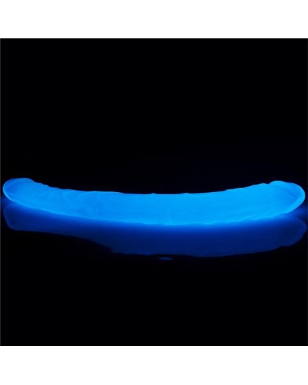 double dildo lumino 14.5 blue light