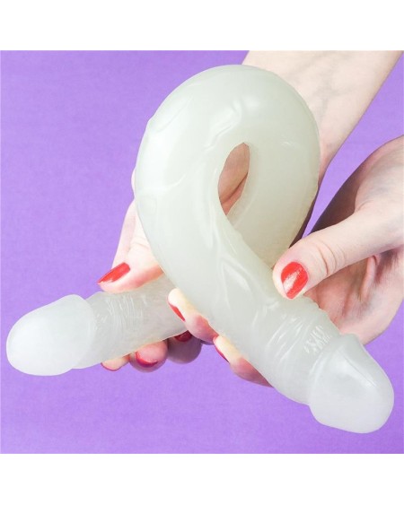 double dildo lumino 14.5 blue light