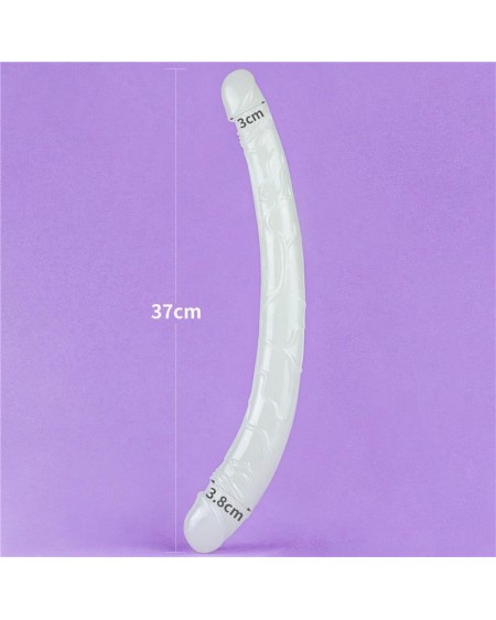 double dildo lumino 14.5 blue light