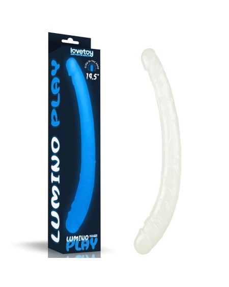 double dildo lumino 14.5 blue light