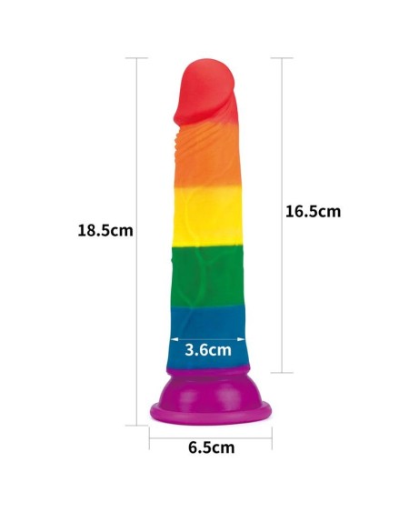 dildo prider 7 liquid silicone lgbt