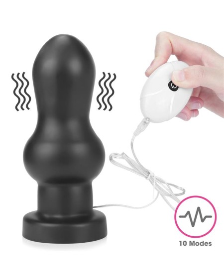 vibrant anal plug king sized 7 noir