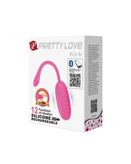 kirk vibrant egg with movil app silicone usb