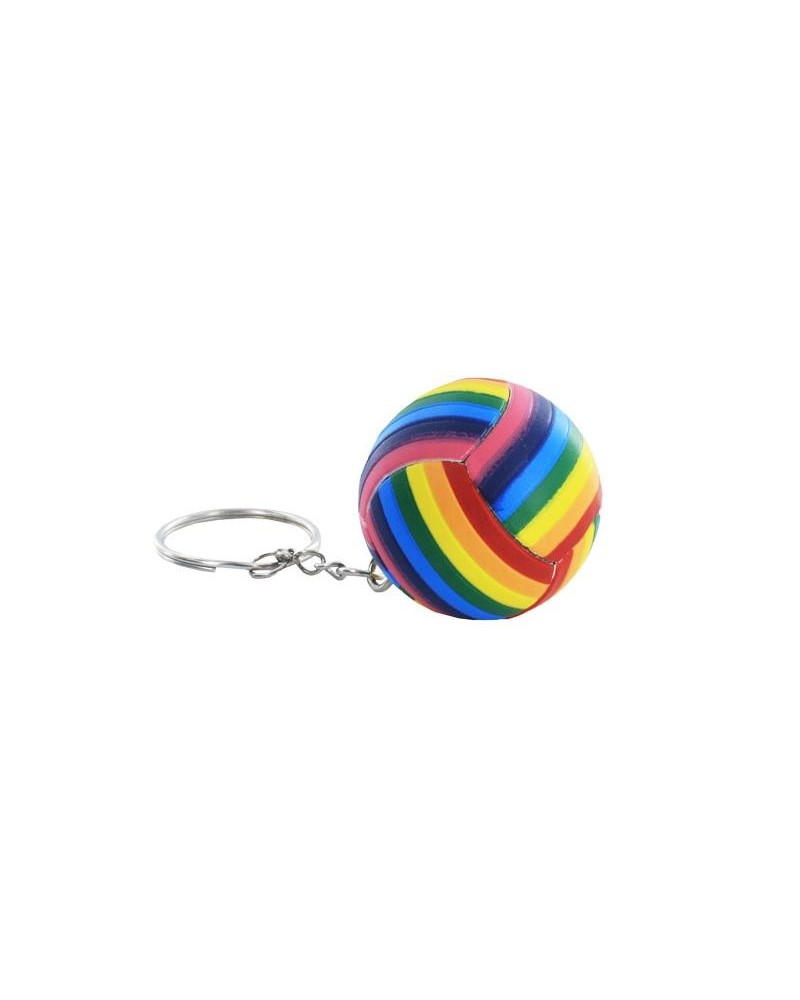 lgbt pride ball keychain
