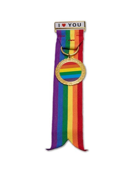 lgbt pride metal medal