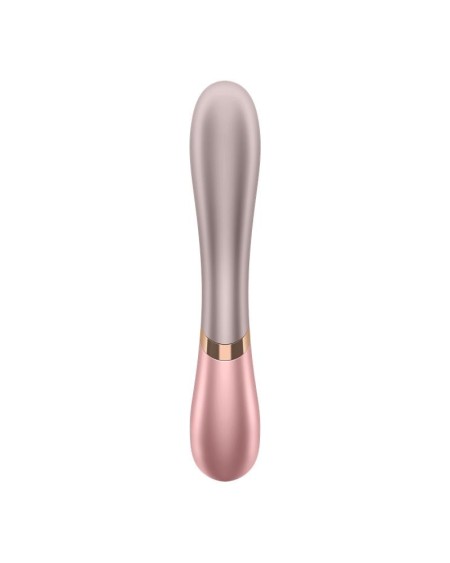 hot lover heat effect vibrator with app duo-pink