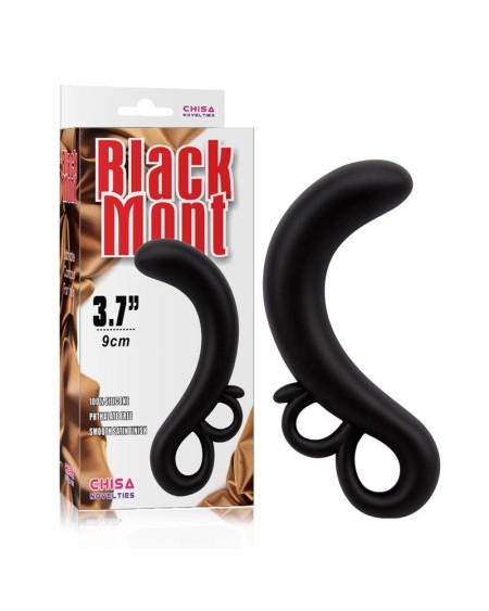 two-finger g-spot plug silicone noir