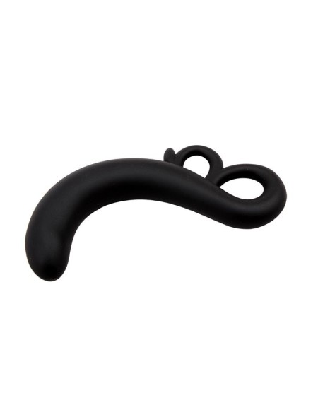 two-finger g-spot plug silicone noir