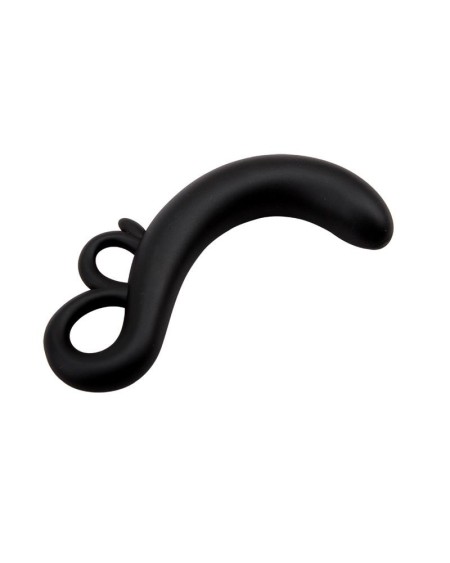 two-finger g-spot plug silicone noir