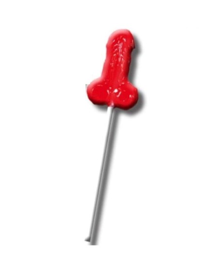 gummy lollipop penis strawberry flavor
