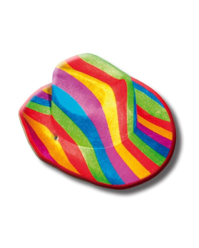 hat with lgbt colors