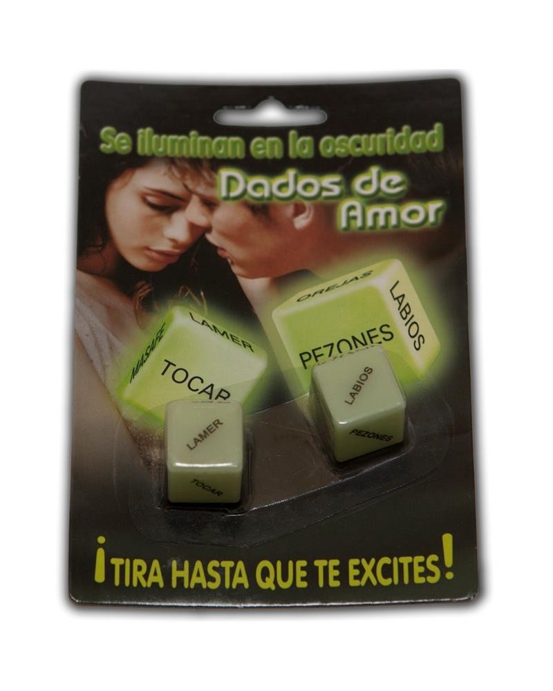 phosphorescent dices