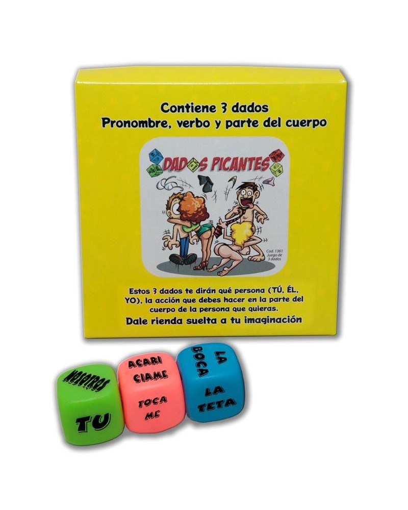 set 3 fluorescent dice